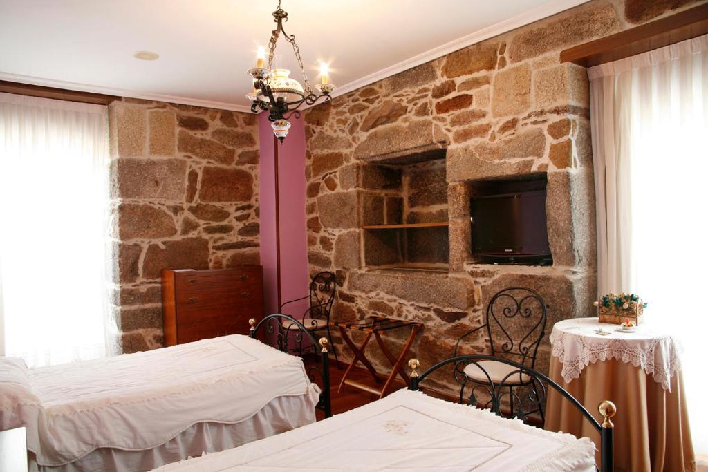 Hotel Pousada Vicente Risco Castro Caldelas Eksteriør billede